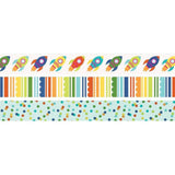 Scrapbooking  Birthday Blast Washi Tape 3/Pkg Paper 12x12