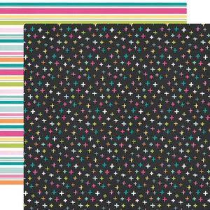 Scrapbooking  Oh Happy Day Double-Sided Cardstock 12"X12" - Wild & Free Paper 12x12
