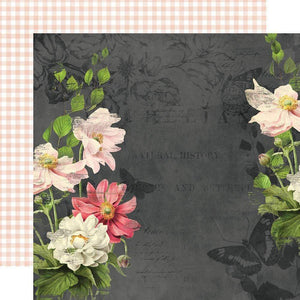 Scrapbooking  Simple Vintage Cottage Fields Double-Sided Cardstock 12"X12" - Embrace Each Day Paper 12x12