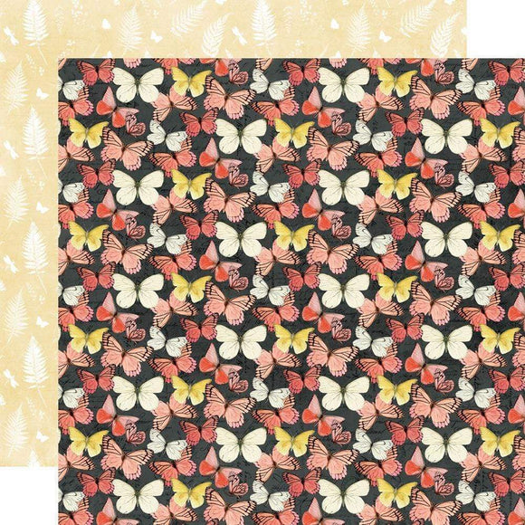 Scrapbooking  Simple Vintage Cottage Fields Double-Sided Cardstock 12