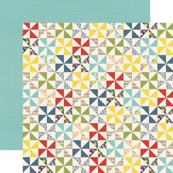 Scrapbooking  Summer Farmhouse Double-Sided Cardstock 12