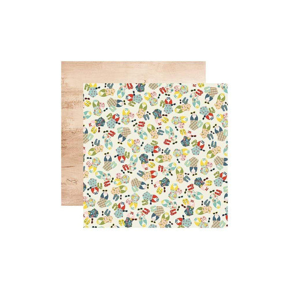 Scrapbooking  Summer Farmhouse Double-Sided Cardstock 12