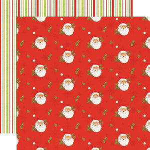 Scrapbooking  Simple Vintage North Pole Double-Sided Cardstock 12"X12" - Ive Been Nice Paper Pad