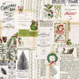 Scrapbooking  Simple Vintage North Pole Double-Sided Cardstock 12"X12" - Merry Memories Paper Pad