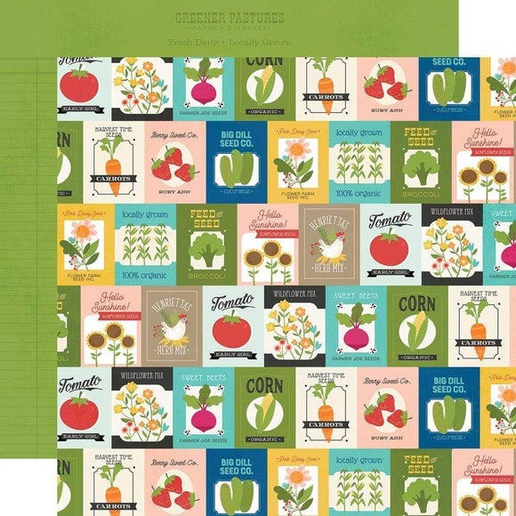 Scrapbooking  Homegrown Double-Sided Cardstock 12