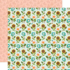 Scrapbooking  Homegrown Double-Sided Cardstock 12"X12" - Rise & Shine Scrapbooking Paper