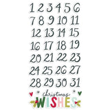 Scrapbooking  Holly Days Foam Stickers 53/Pkg stickers