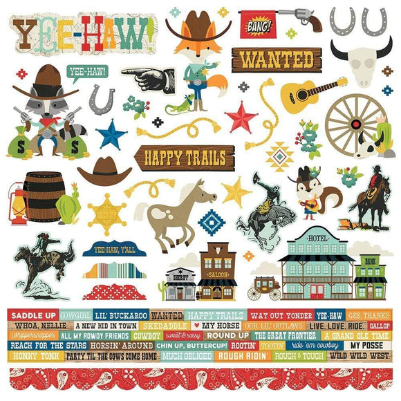 Howdyyyy Sticker Howdy! Cardstock Stickers 12