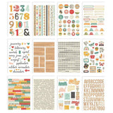 Scrapbooking  Simple Stories Hello Today Sticker Book 12/Sheets Stickers