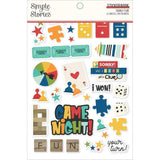 Scrapbooking  Simple Stories Sticker Book 12/Sheets Family Fun stickers