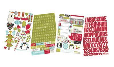 Scrapbooking  Sn@p 2 Christmas Snap Stickers stickers