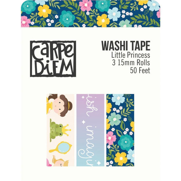 Scrapbooking  Little Princess Washi Tape 3/Pkg Washi