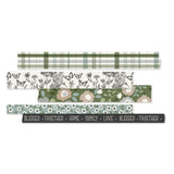 Scrapbooking  Simple Stories The Simple Life Washi Tape 5/Pkg WASHI