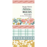 Scrapbooking  Simple Stories Wildflower Washi Tape 5/Pkg washi