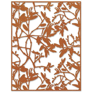 Scrapbooking  Sizzix Thinlits Dies By Tim Holtz Leafy Twigs DIES