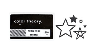 Scrapbooking  Color Theory Ink Pad - Inky Black ink