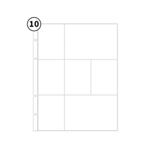 Scrapbooking  Studio Calico 9x12" Page Protector 3B stamp