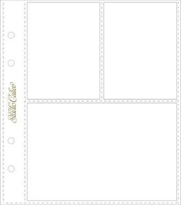 Scrapbooking  Studio Calico - 6"x8 "Pocket Page Protectors - 6pk stamp
