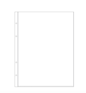 Scrapbooking  Studio Calico 9x12" Page Protector 1B stamp