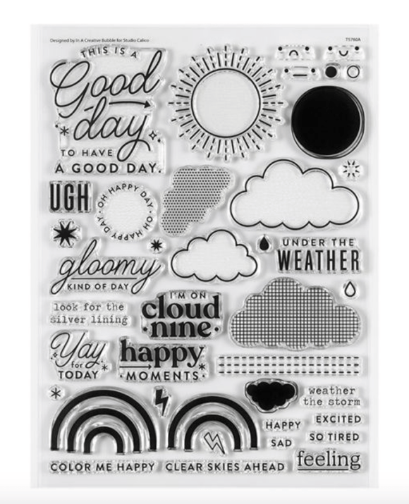 Scrapbooking  Studio Calico 6x8 Stamp Set by In A Creative Bubble stamps