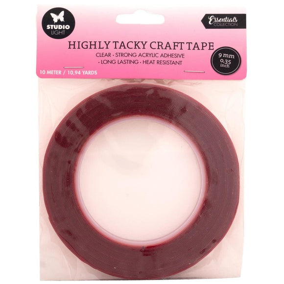 Scrapbooking  Studio Light Double-Sided Tacky Craft Tape 9mmx10m adhesive