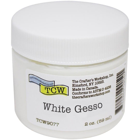 Scrapbooking  Crafter's Workshop Gesso 2oz White mixed media