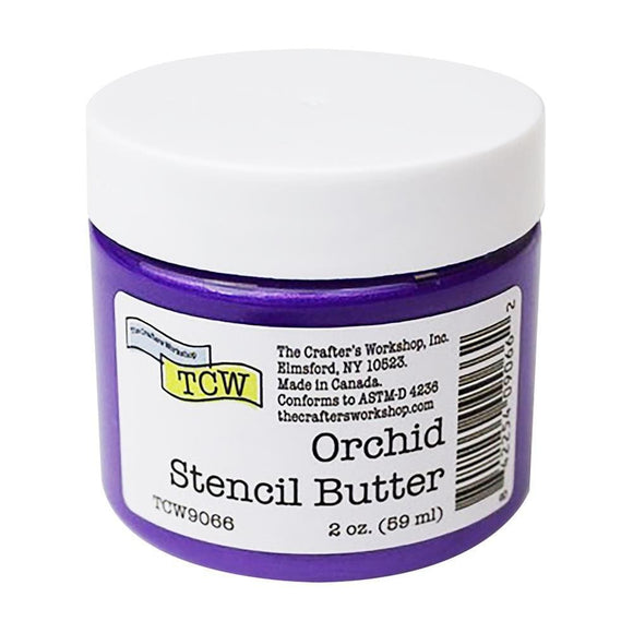 Scrapbooking  The Crafters Workshop Stencil Butter 2oz - Orchid Mixed Media