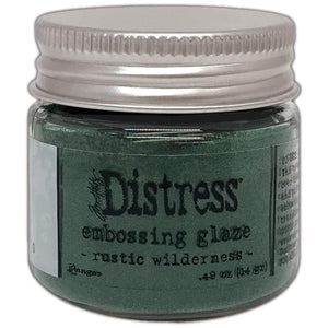 Scrapbooking  Tim Holtz Distress Embossing Glaze Rustic Wilderness embossing