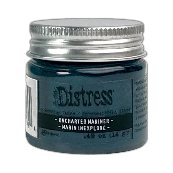 Scrapbooking  Tim Holtz Distress Embossing Glaze Uncharted Mariner embossing