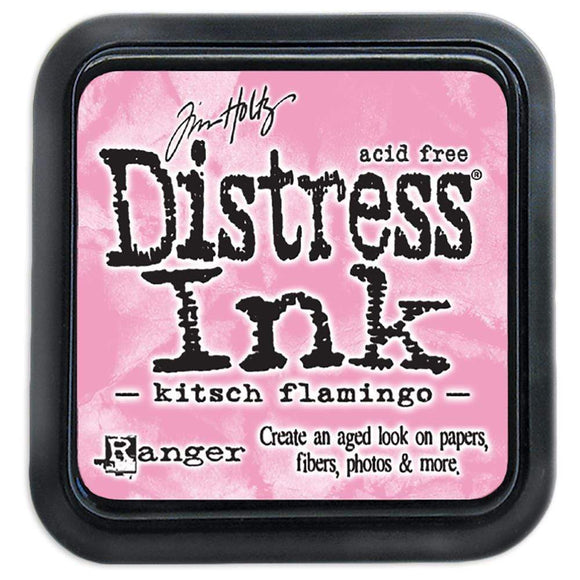 Scrapbooking  Tim Holtz Distress Ink Pad Kitsch Flamingo INK
