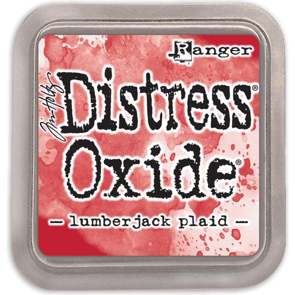 Scrapbooking  Tim Holtz Distress Oxide Ink Pad Lumberjack Plaid INK