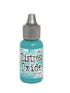 Scrapbooking  Tim Holtz - Distress Oxide Reinker - Peacock Feathers Paper Collections 12x12