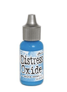 Scrapbooking  Tim Holtz - Distress Oxide Reinker -Salty Ocean Paper Collections 12x12