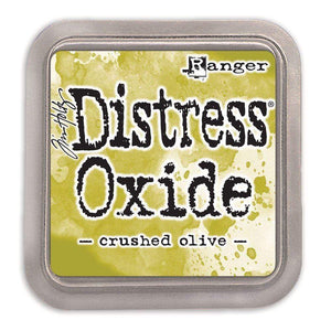 Scrapbooking  Tim Holtz Distress Oxides Ink Pad  - Crushed Olive Paper Collections 12x12