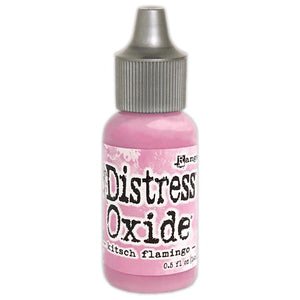 Scrapbooking  Tim Holtz Distress Oxides Reinker Kitsch Flamingo INK