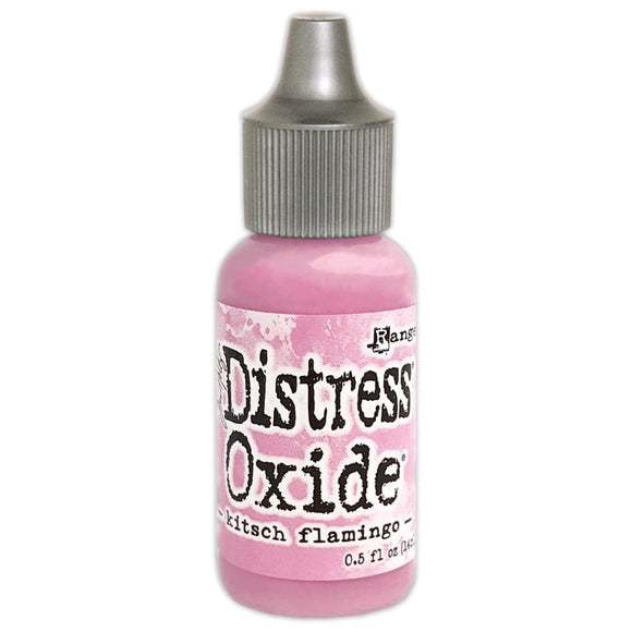 Scrapbooking  Tim Holtz Distress Oxides Reinker Kitsch Flamingo INK
