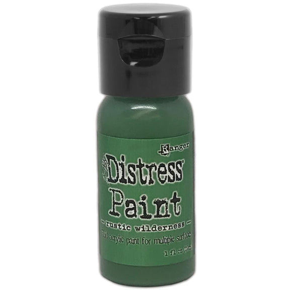Scrapbooking  Tim Holtz Distress Paint Flip Top 1oz Rustic Wilderness INK