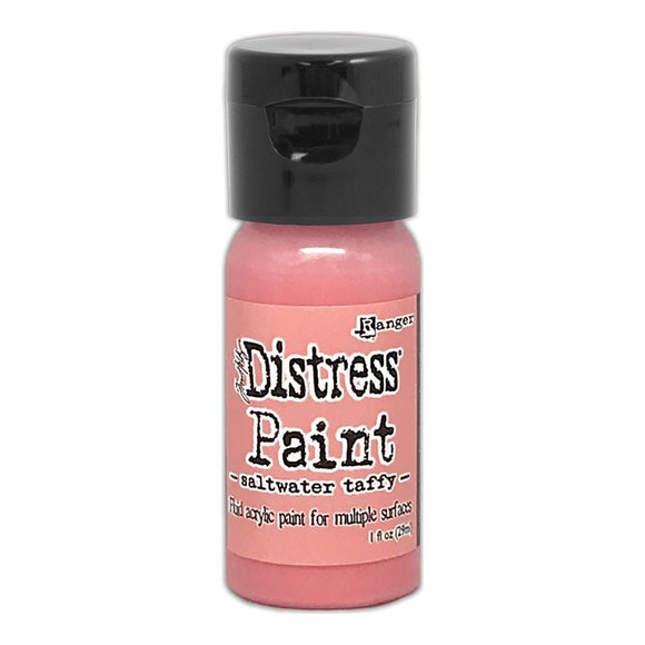 Scrapbooking  Tim Holtz Distress Paint Flip Top 1oz Saltwater Taffy Paint