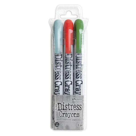 Scrapbooking  Tim Holtz Distress Crayon Set No:11 Paper Collections 12x12