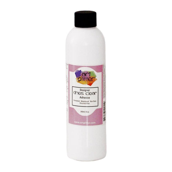 Scrapbooking  Art Institute Glitter Designer Dries Clear Adhesive 8oz/240ml adhesive