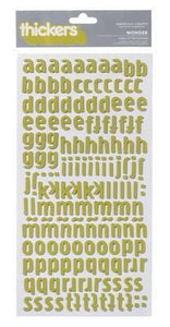 Scrapbooking  AC Foam Thickers Wonder Kate Alphas