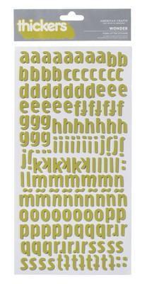 Scrapbooking  AC Foam Thickers Wonder Kate Alphas