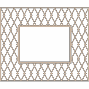 Scrapbooking  Twiddleybitz Diamond Overlay Single Photo Chipboards