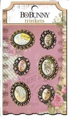 Scrapbooking  C'est la Vie Trinkets Embellishments