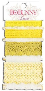 Scrapbooking  Lace Pack Buttercup Embellishments