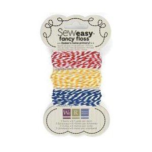 Scrapbooking  Sew Easy Baker's Twine Primary Embellishments