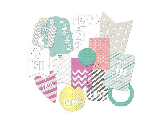 Scrapbooking  Make Pretty Stuff Die Cut Tags Heidi Swapp