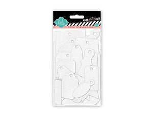 Scrapbooking  Make Pretty Stuff Watercolour Tags Heidi Swapp