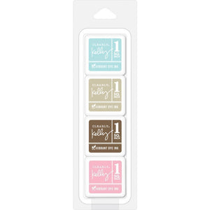Scrapbooking  Hero Arts Kelly Purkey Dye Inks 4 Color Cubes Coffee & Donuts Paper Collections 12x12