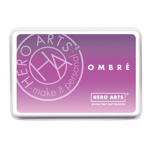 Scrapbooking  Hero Arts Ombre Ink Pad Lilac to Grape Purple Paper Collections 12x12